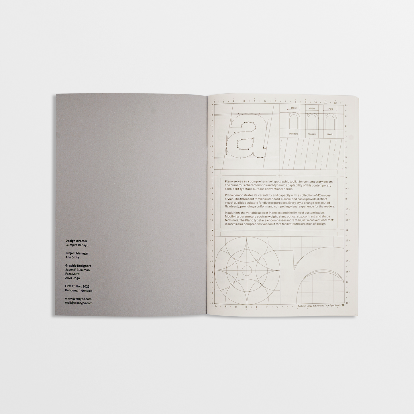 Plano Specimen Books