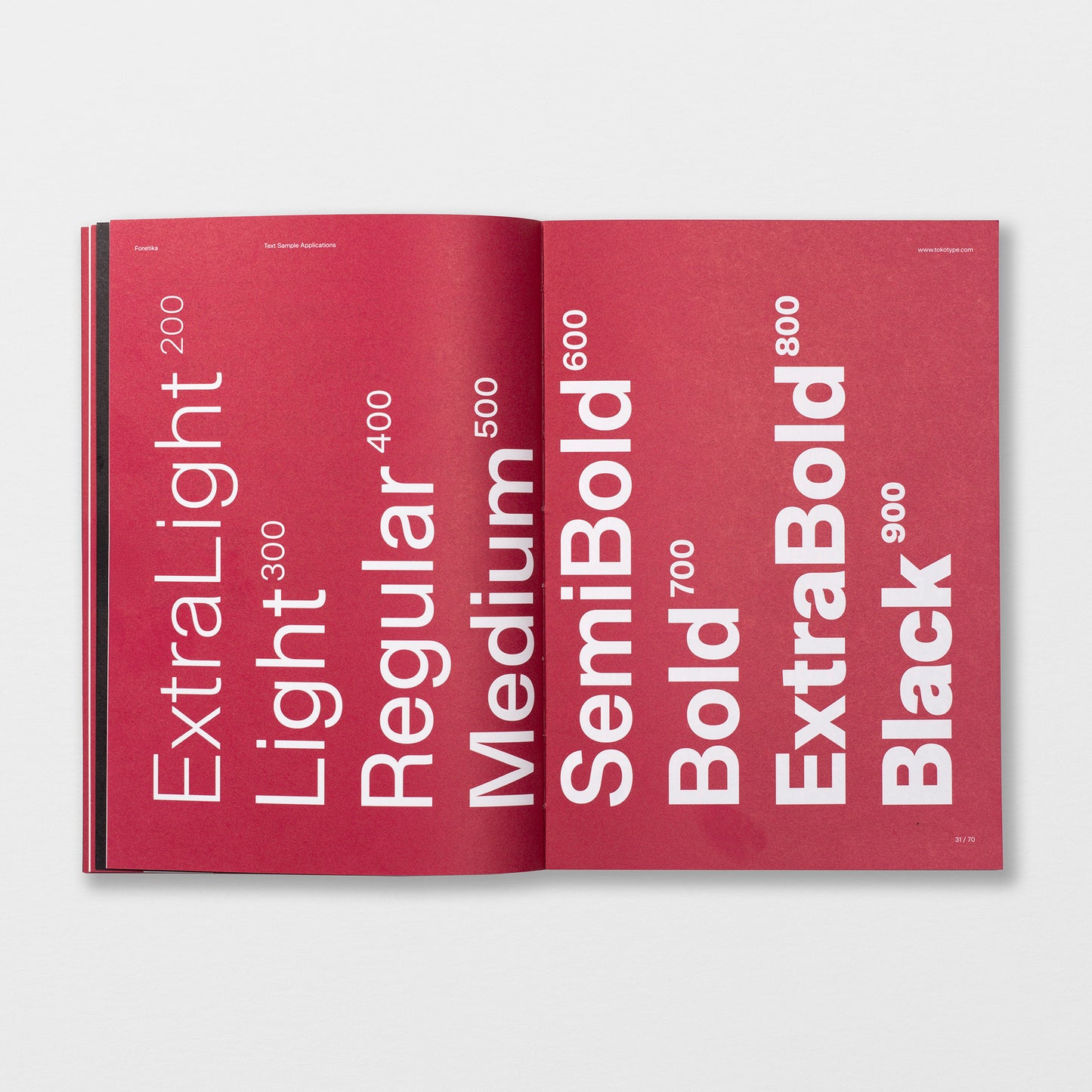 Fonetika Specimen Books