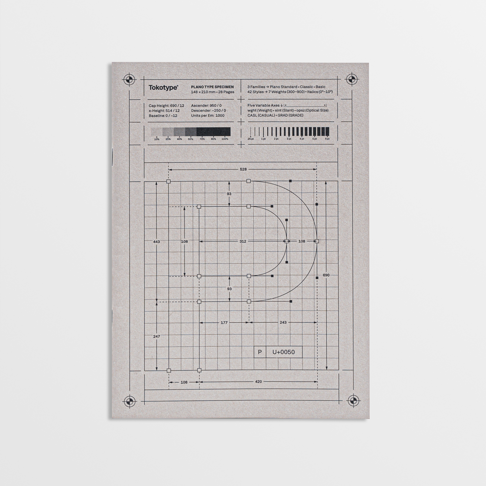 Plano Specimen Books – Tokotype Goods