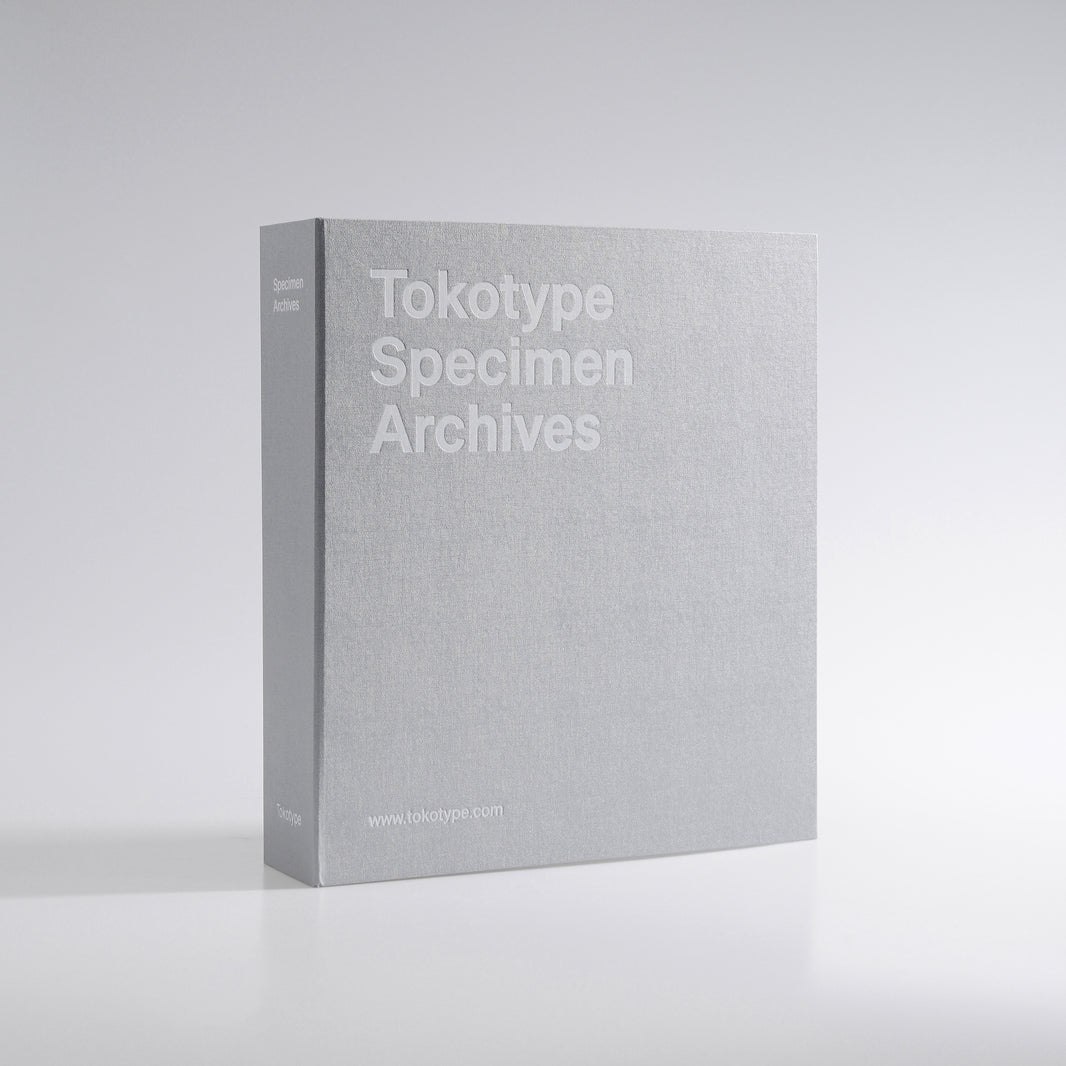 Tokotype Type Specimen Archives Binder